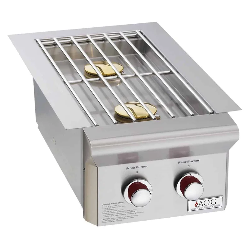 American-Outdoor-Grill-T-Series-Built-In-Double-Side-Burner