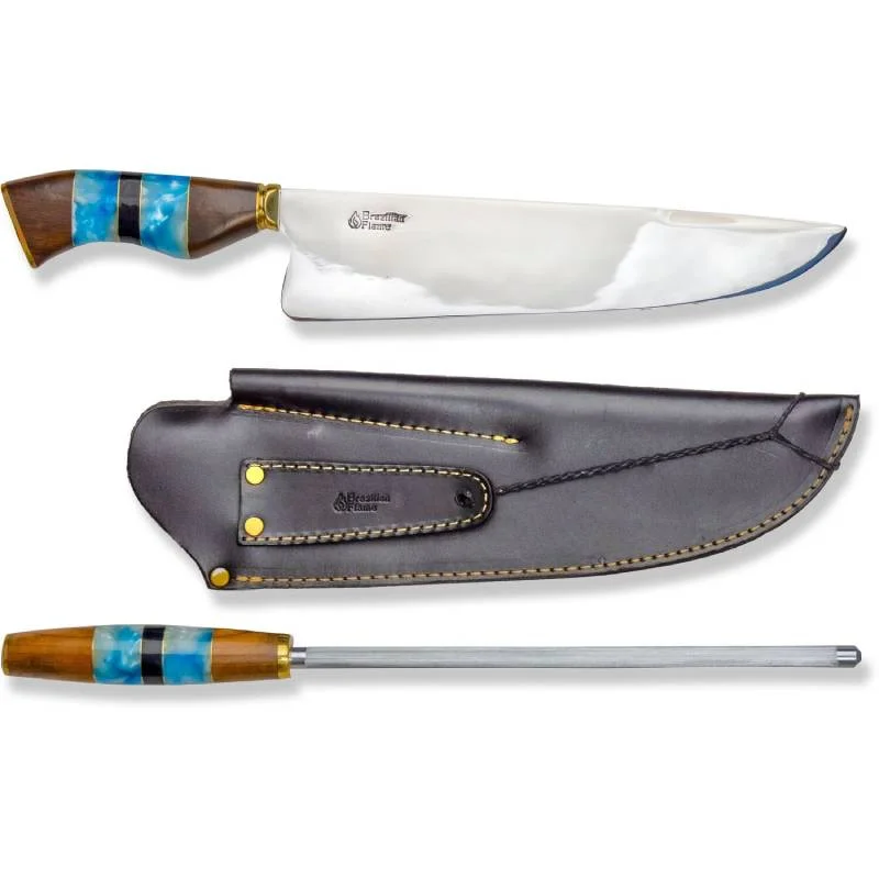 Brazilian-Flame-10_-Picanha-Blue-Rumpsteak-Traditional-Set-Stainless-Steel-3mm-Knife-and-Sharpener-1