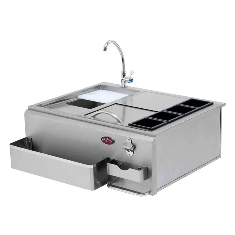 Cal-Flame-3022-Built-In-Bar-Center-with-Sink