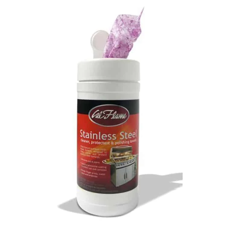 Cal-Flame-Stainless-Steel-Cleaner-Polishing-Towels