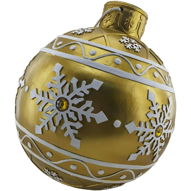 Christmas-Time-18inc-Resin-Oversized-Golden-Christmas-Ornament-with-LED-Lights
