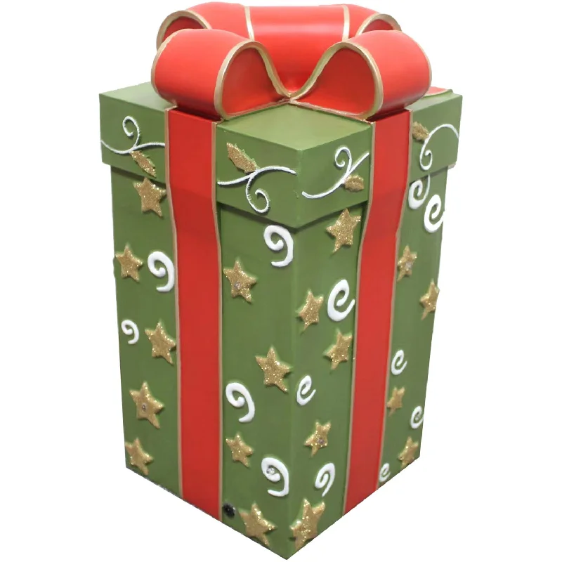 Christmas-Time-20-Square-Gift-Box-with-Red-Bow-and-LED-Lights-1