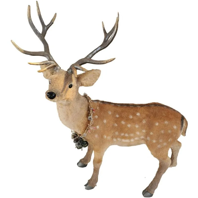 Christmas-Time-3.9-Doe-with-Natural-Wreath-Around-Neck-1