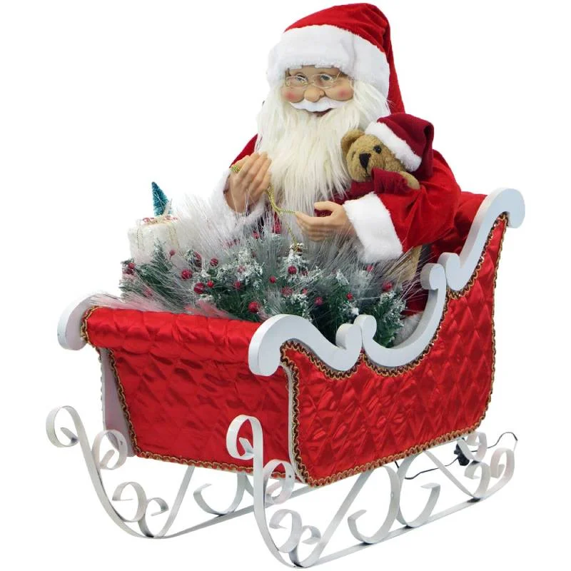 Christmas-Time-36-Santa-in-Sled-with-Lantern-1