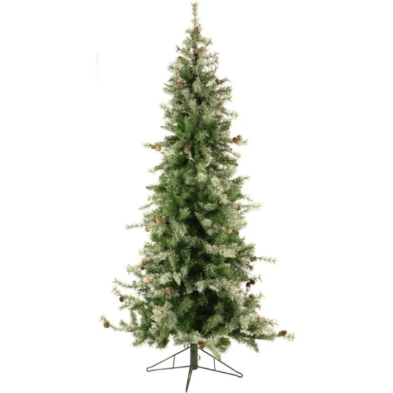 Christmas-Time-7.5-Stowe-Fir-Slim-Christmas-Tree-with-Warm-White-LED-Lights-1