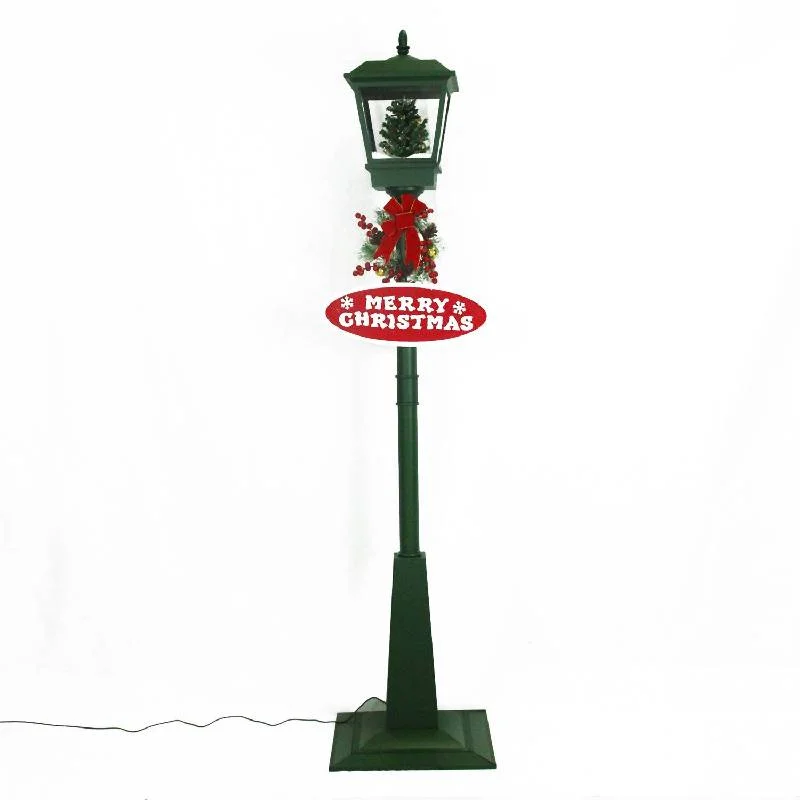 Christmas-Time-71-Green-Square-Street-Lamp-Snowy-Santa-1
