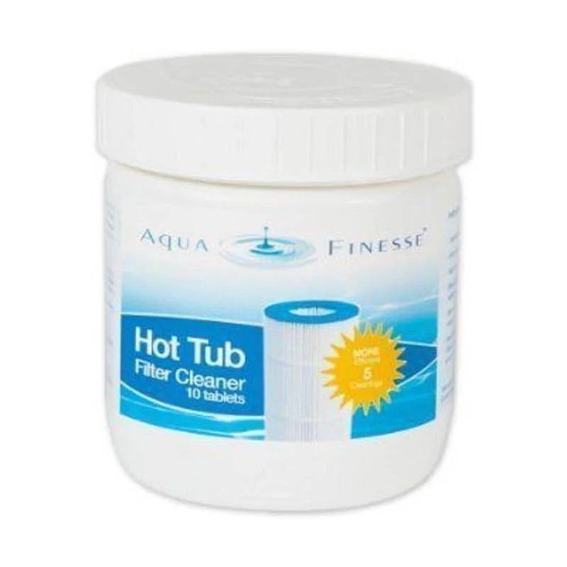 Clearon-AQF956316-Aqua-Finesse-10-Tabs-Spa-Filter-Cleaner-1