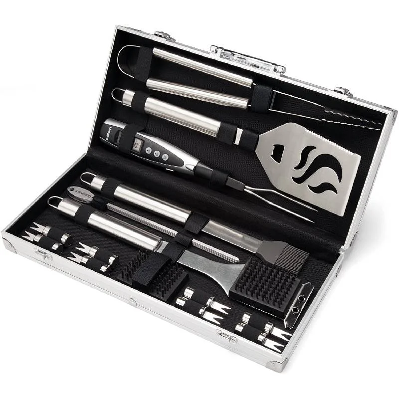 Cuisinart-20-Piece-Deluxe-Stainless-Steel-Grill-Set