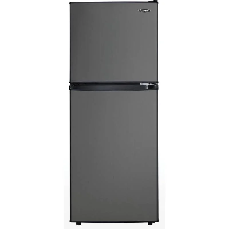 Danby-4.7-CuFt.-Black-Stainless-Steel-Dual-Refrigerator-with-Top-Mount-Freezer-1