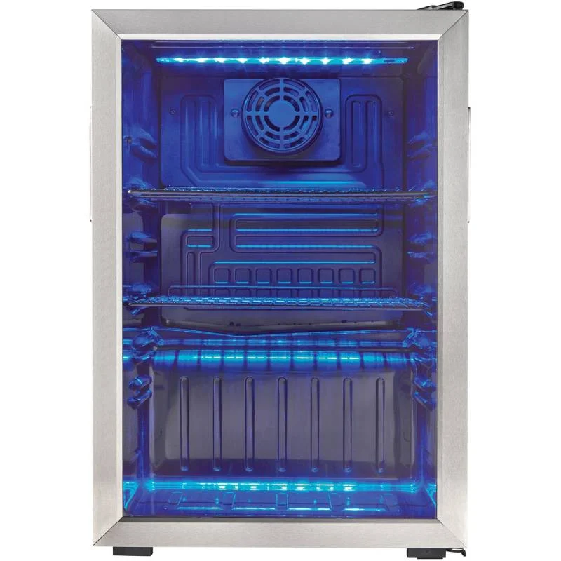 Danby-DBC026A1BSSDB-Black_Stainless-Steal-2.6-CuFt.-Freestanding-Beverage-Center-1