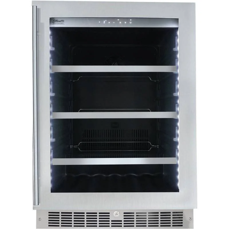 Danby-SPRBC056D1SS-Silhouette-Saxony-Black_Stainless-Steel-Single-Zone-Beverage-Center-1