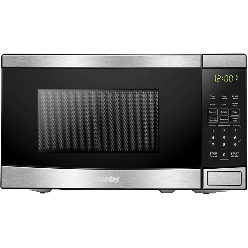 Danby-Stainless-Steel-0-7-Cubic-Feet-Countertop-Microwave