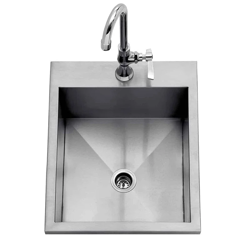 Delta-Heat-15”-x-15”-Drop-In-Outdoor-Sink-