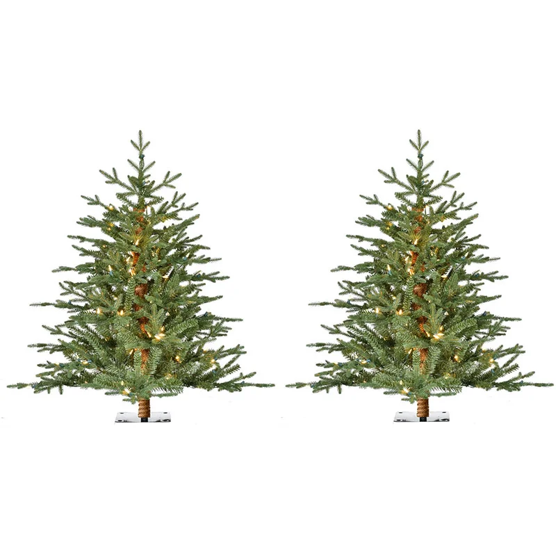 Fraser-Hill-Farm-3ft-Green-Alpine-Christmas-Tree-with-Warm-White-LED-Set