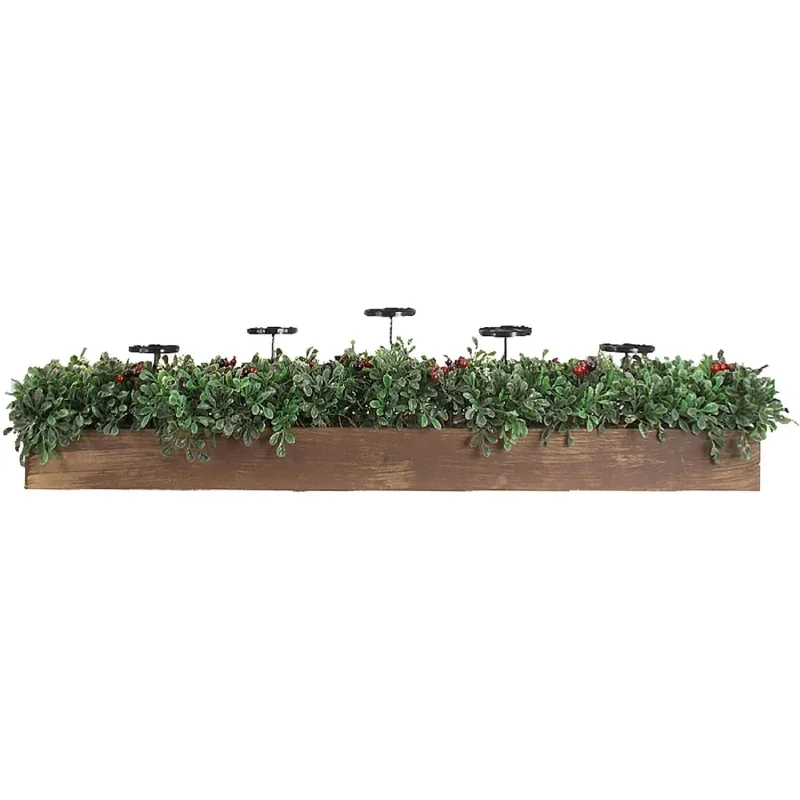 Fraser-Hill-Farm-42-Boxwood-Candle-Holder-Centerpiece-1
