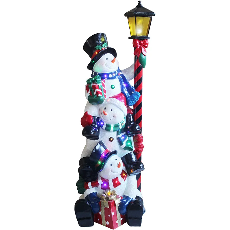 Fraser-Hill-Farm-49inc-Musical-Stacking-Snowman-Lamp-Post-with-Multi-colored-LED-Lights