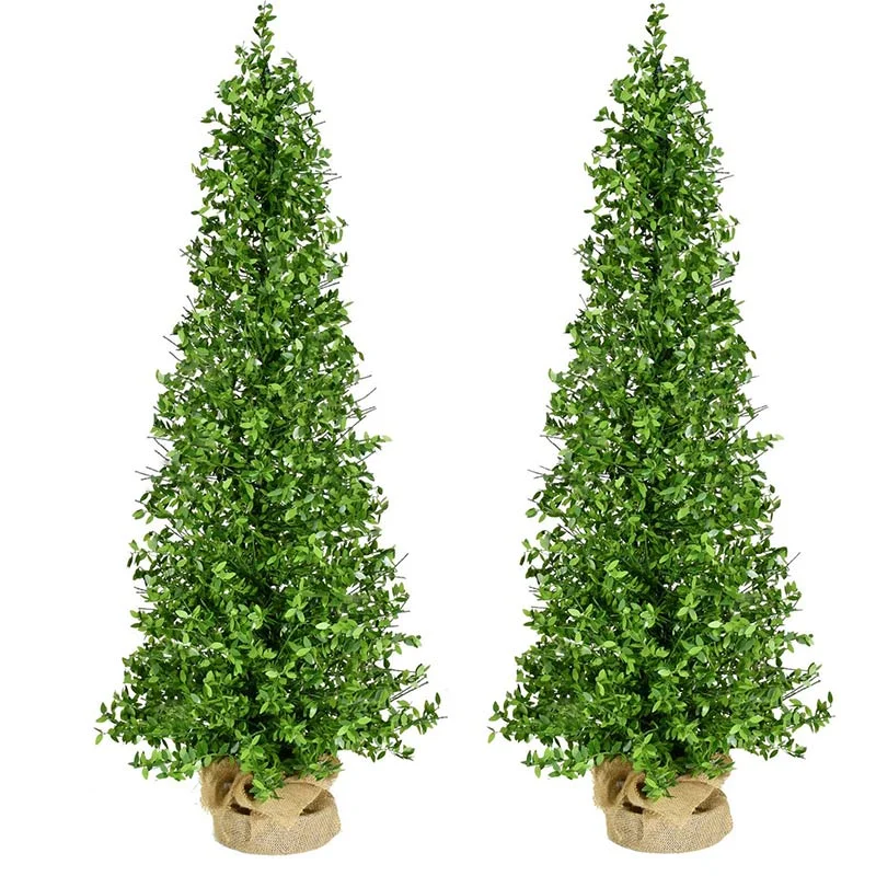 Fraser-Hill-Farm-4ft-Boxwood-Christmas-Tree-Set-without-Lights