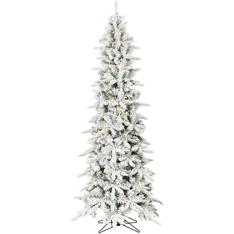 Fraser-Hill-Farm-6-5ft-Mountain-Pine-Flocked-Tree-with-8F-WW-Remote-EZ