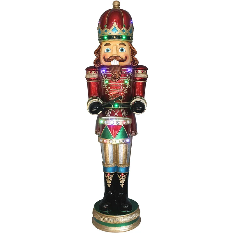 Fraser-Hill-Farm-61inc-Animated-Musical-Nutcracker-with-Multi-colored-LED-Lights