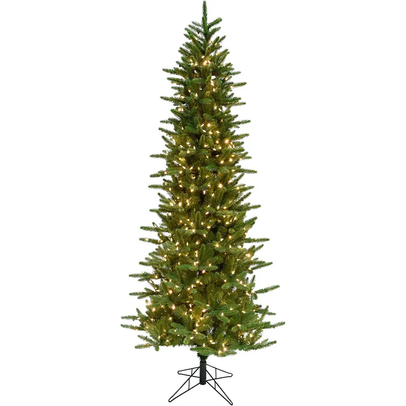 Fraser-Hill-Farm-7-5ft-Carmel-Pine-Christmas-Tree-with-8F-Clear-LED-Light-EZ-Connect