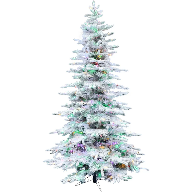 Fraser-Hill-Farm-7-5ft-Pine-Valley-Snow-Flocked-Tree-with-Multi-EZ-Remote