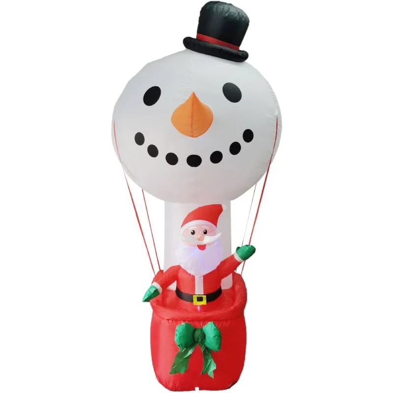 Fraser-Hill-Farm-9-Santa-in-Snowman-Hot-Air-Balloon-with-Lights-1