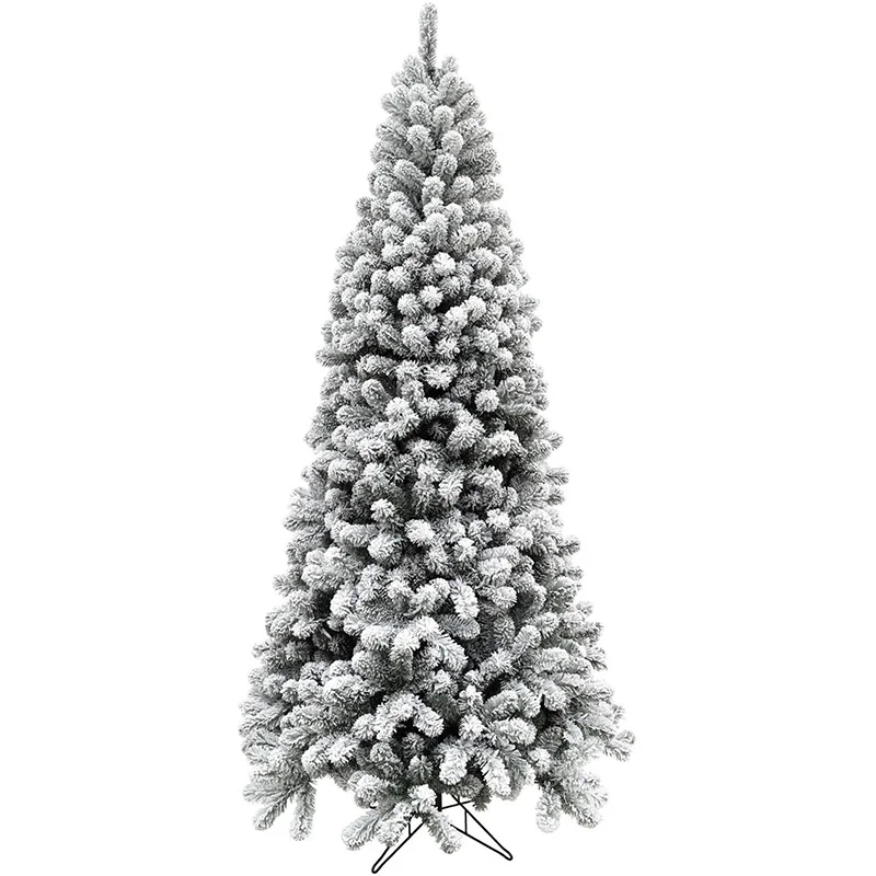 Fraser-Hill-Farm-9ft-Alaskan-Flocked-Christmas-Tree-without-Lights