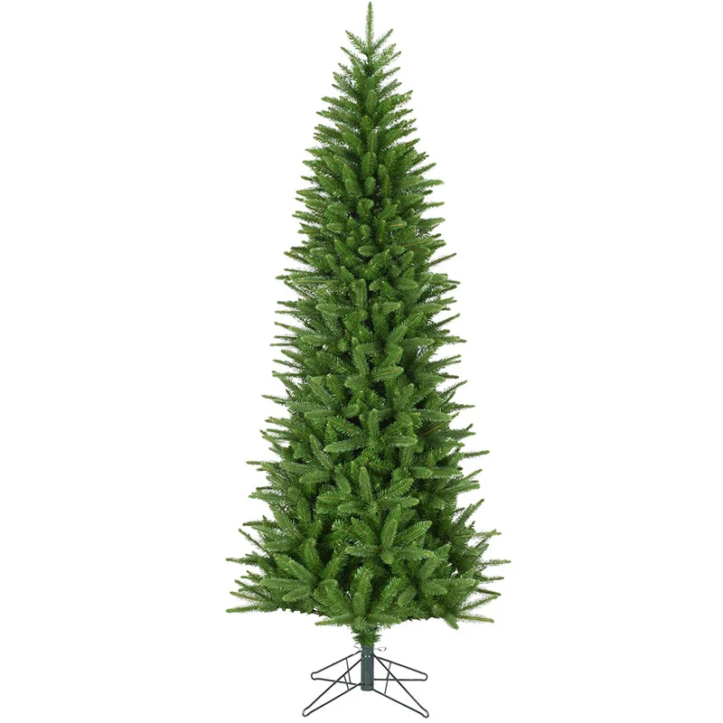 Fraser-Hill-Farm-Green-9ft-Winter-Falls-Slim-Christmas-Tree-without-Lights