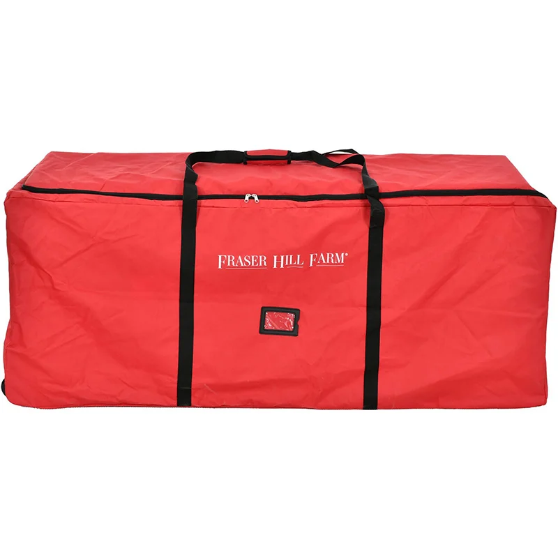 Fraser-Hill-Farm-Red-60x25x31-Storage-Bag-with-Wheel-for-Up-To-9ft-Christmas-Tree