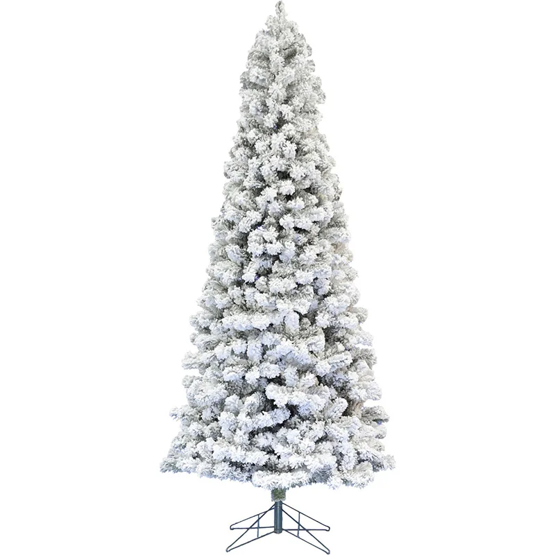 Fraser-Hill-Farm-Snowy-9ft-Hillside-Slim-Snow-Tree-without-Lights