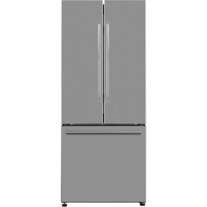 Galanz-GLR16FS2K16-16-CuFt.-Stainless-Steel-French-Door-Refrigerator-with-Icemaker-1