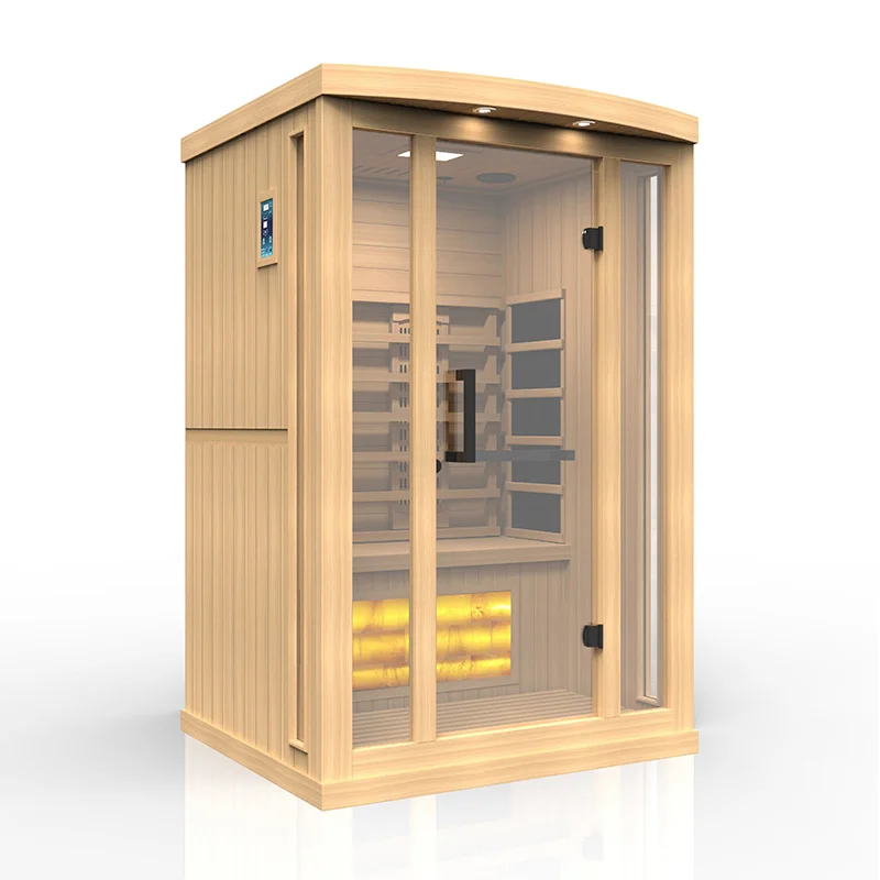 Golden-Designs-Reserve-Edition-Sauna-for-1-or-2-Person-1