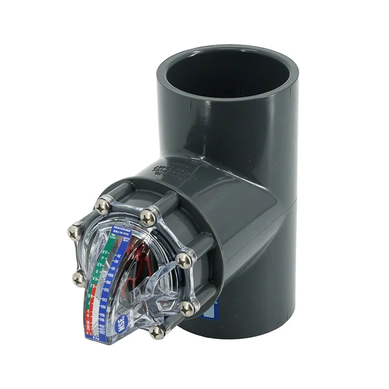 H2Flow-Controls-FV-3-FlowVis-3-In.-Schedule-80-PVC-Pipe-Tee-Flow-Meter-1