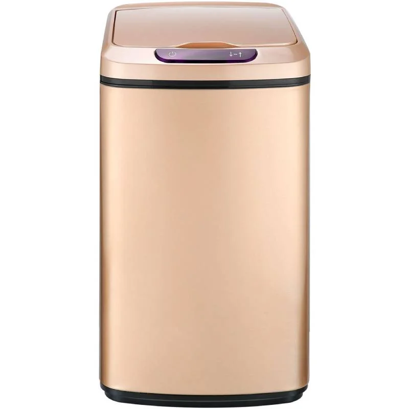Hanover-HTRASH12L-3-12L-Rose-Gold-Stainless-Steel-Motion-Sensor-Trash-Can-1
