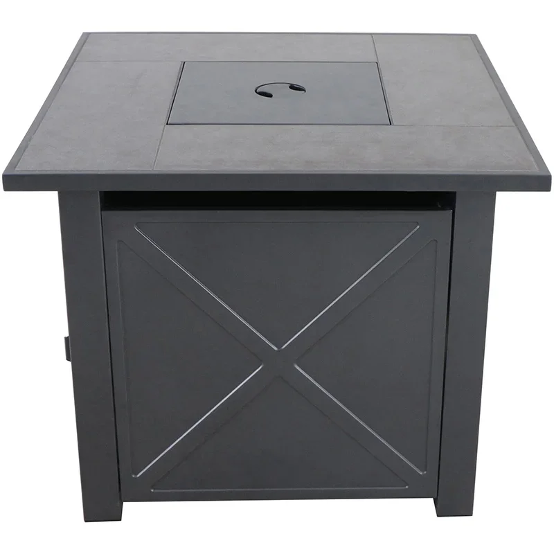Harper-Steel-Gas-Fire-Pit-with-Tile-Top-and-Light-Grey-Lava-Rocks1