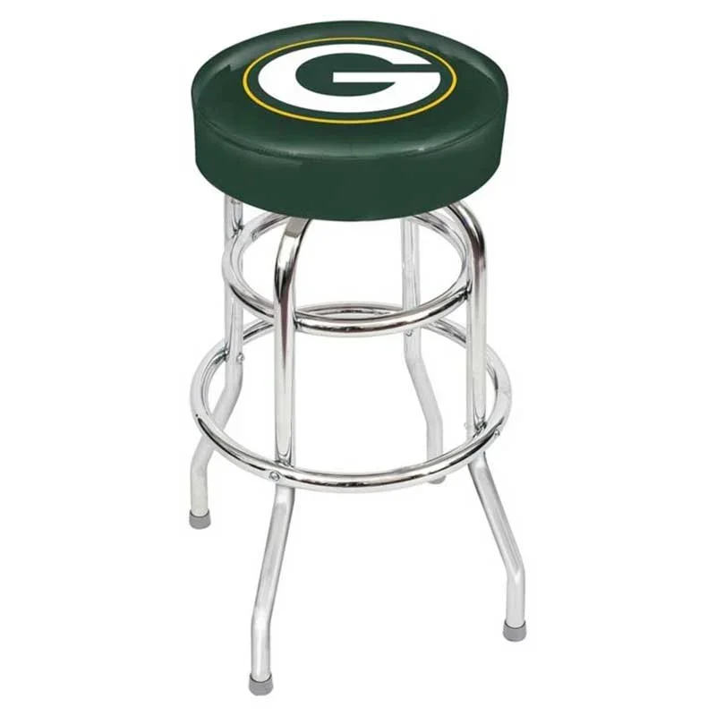 Imperial-Green-Bay-Packers-Chrome-Bar-Stool2