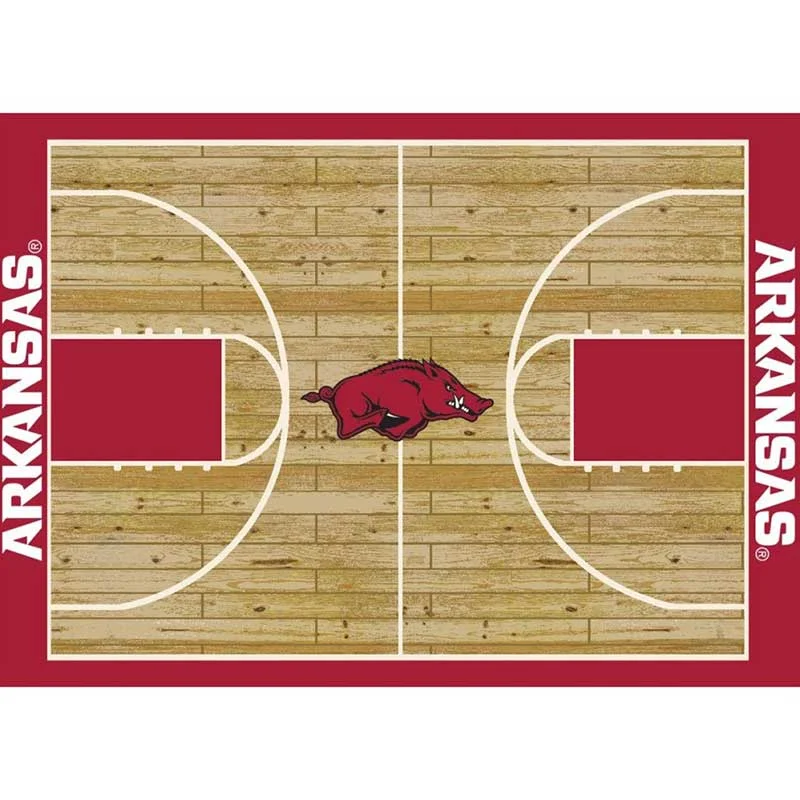 Imperial-University-of-Arkansas-8-x-11-Courtside-Rug1