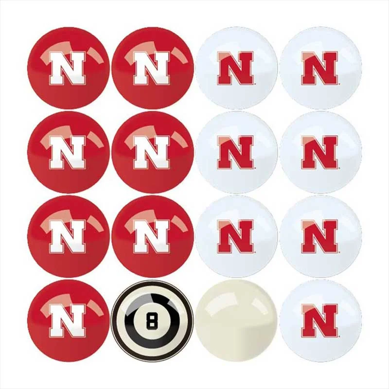 Imperial-University-of-Nebraska-Billard-Balls-Set1