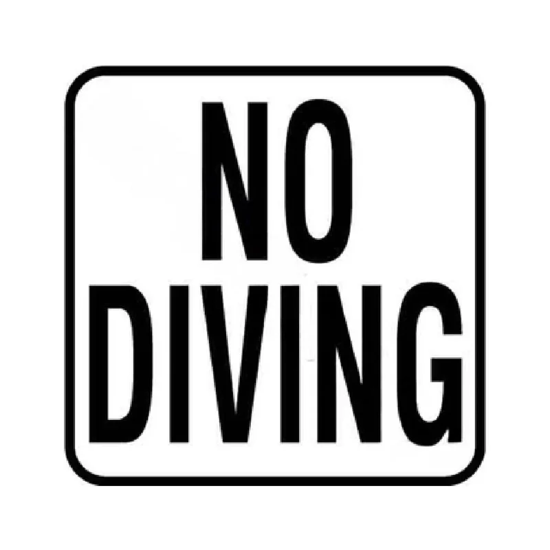 Inlays-V621501-6-In.-No-Diving-Vinyl-Depth-Marker-Stick-On-1