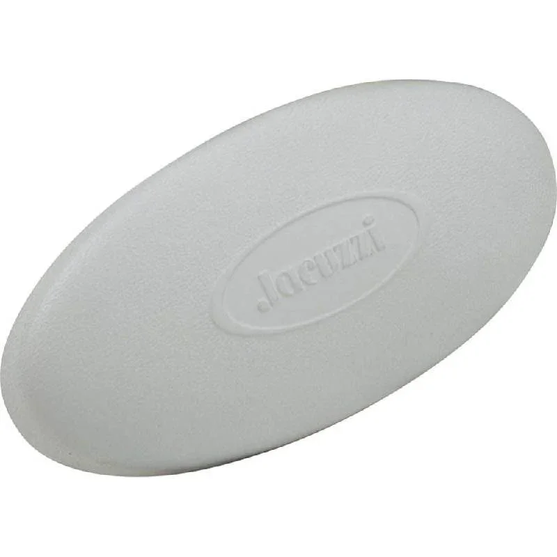 Jacuzzi-6455-007-Solid-Gray-Oval-Pillow-Insert