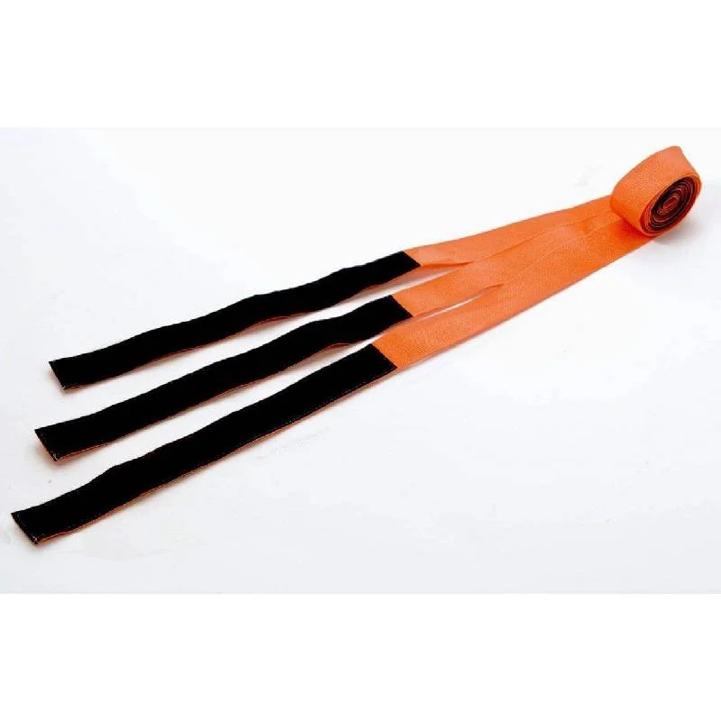 Kemp-USA-10-305-ORG-Orange-3-Piece-Velcro-Spine-Board-Strap
