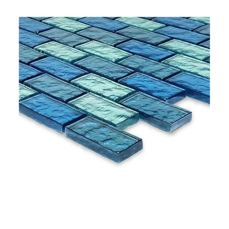 Master-Tile-MASBBM1-Glass-Tile-1-In.-x-2-In.-Blue-Blend-Brick-Mix-20-Sheets.-20-Sq.-Ft.-per-Case-1