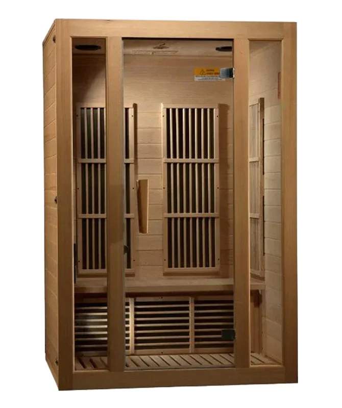 Maxxus-Seattle-2-Person-Low-EMF-FAR-Infrared-Hemlock-Sauna-3