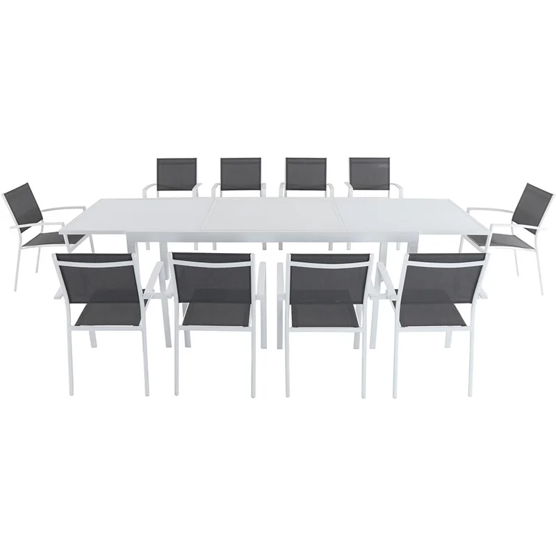 Mod-Furniture-Harper-10-Aluminum-Chairs-and-1-Extension-Table-Dining-Set