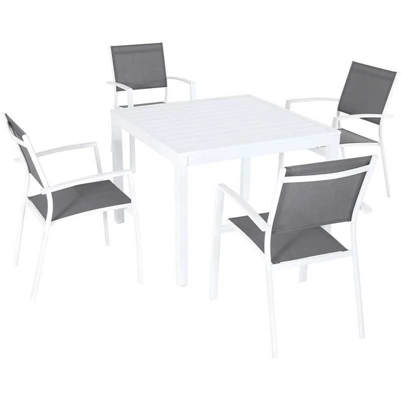 Mod-Furniture-Harper-4-Aluminum-Chairs-and-1-Slat-Square-Table-Dining-Set