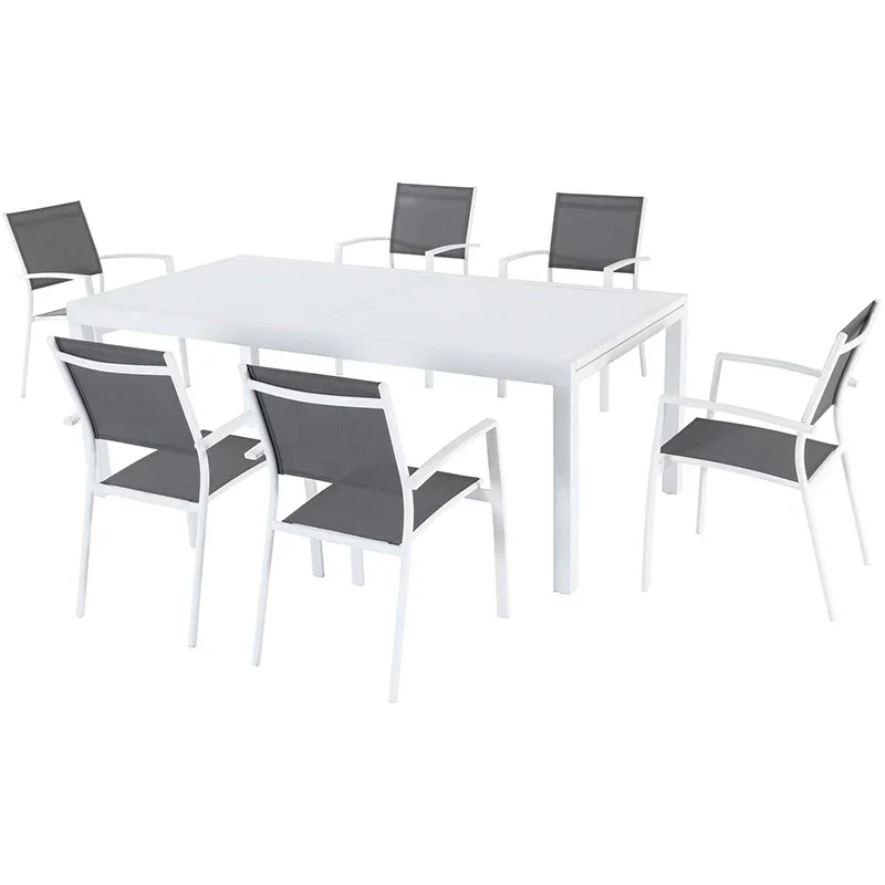 Mod-Furniture-Harper-6-Aluminum-Chairs-and-1-Extension-Table-Dining-Set