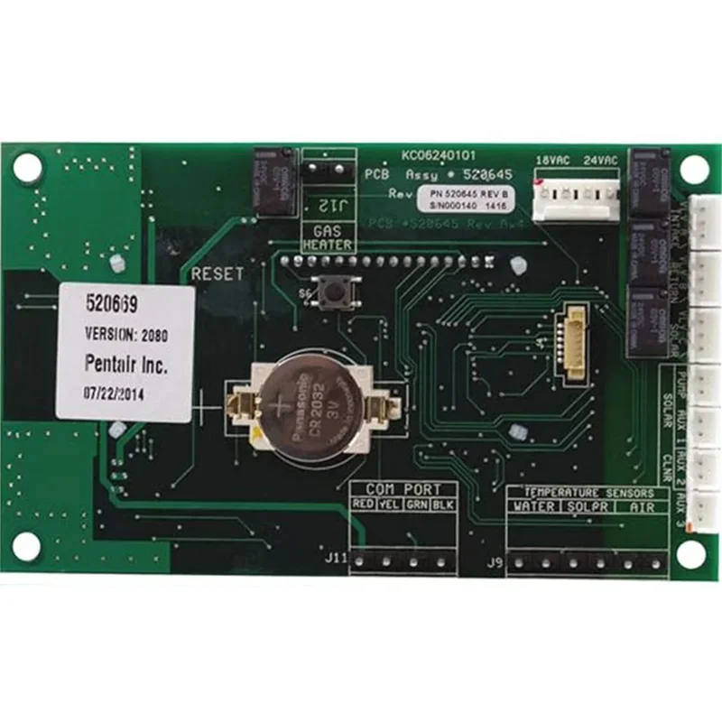 Pentair-520645Z-SunTouch-Pool-Spa-Circuit-Board