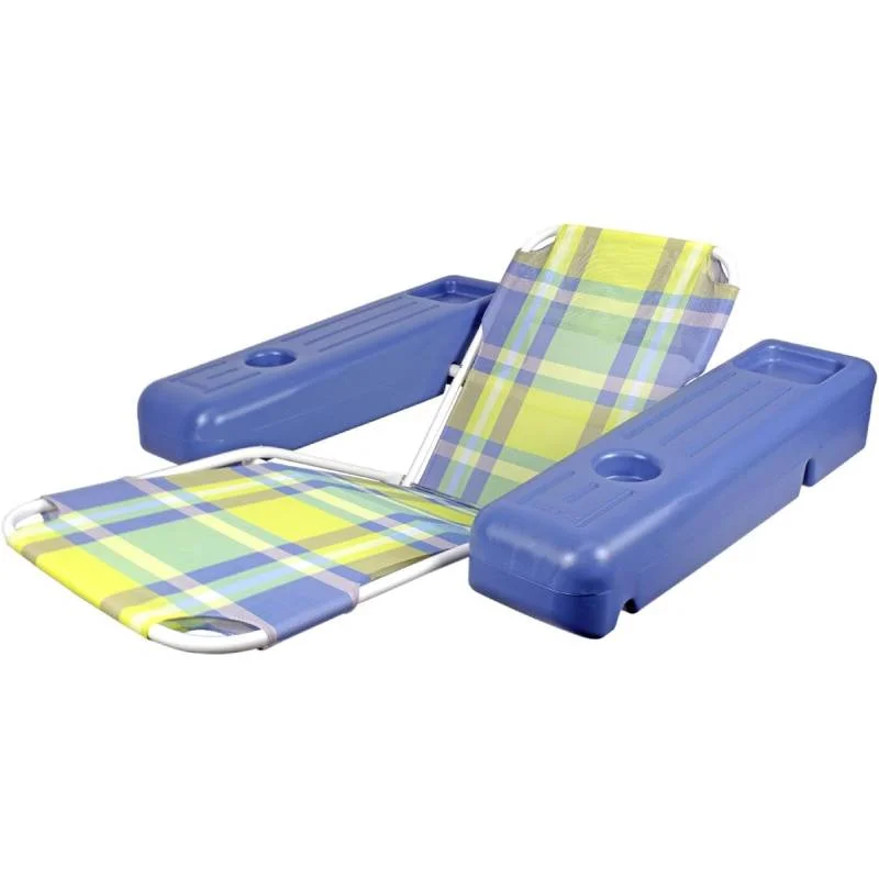 Poolmaster-70733-Carribean-Plaid-Lounger