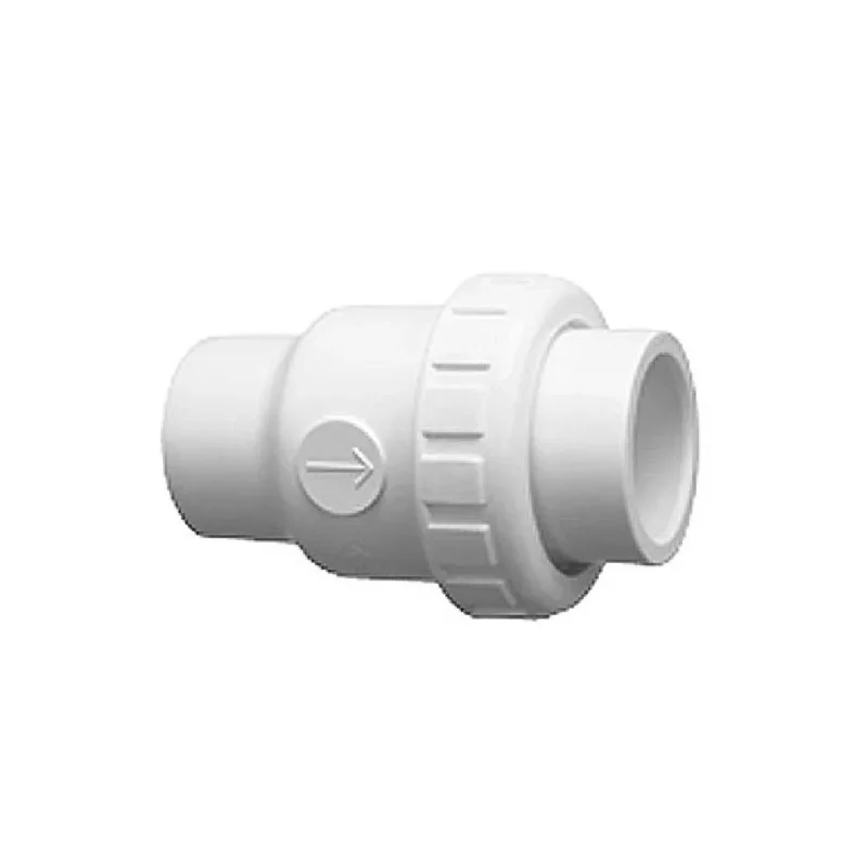 Praher-150-CV-025-Check-Valve-Single-Union-1-1_2-In.-PVC-1_4-Lbs.-Load-1