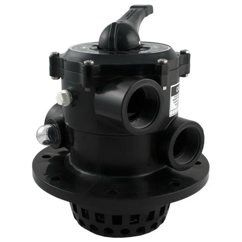 Praher-TM-12-E-Multiport-Valve-1-1-2-In.-with-8-1-4-In.-Clamp-Flange